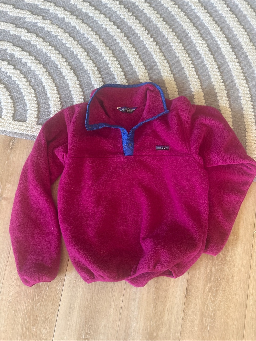 Vintage Patagonia snap sweater